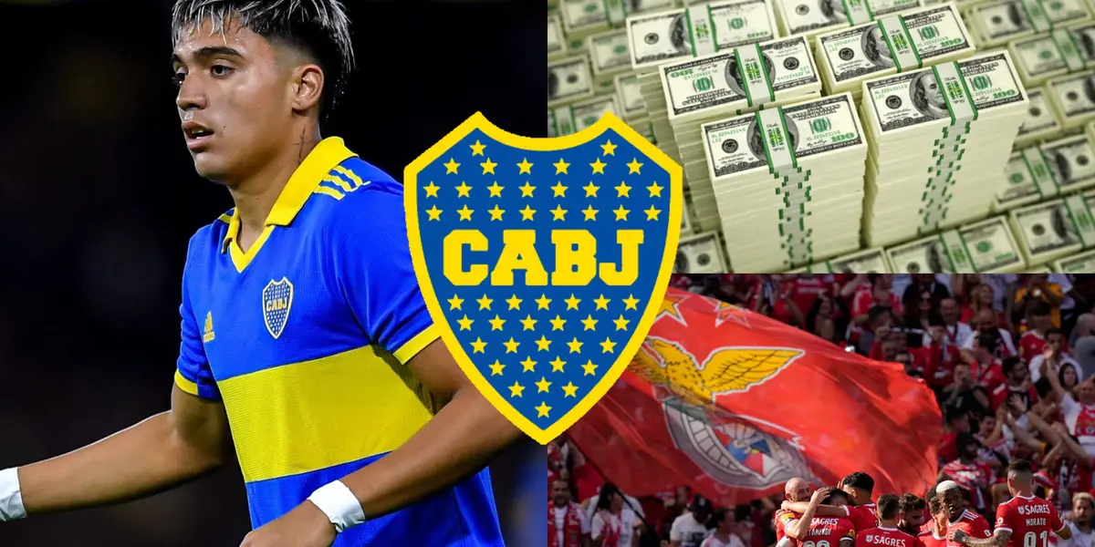 Afirman que Benfica estaría dispuesto a pagar 18 millones de dólares por Exequiel Zeballos.