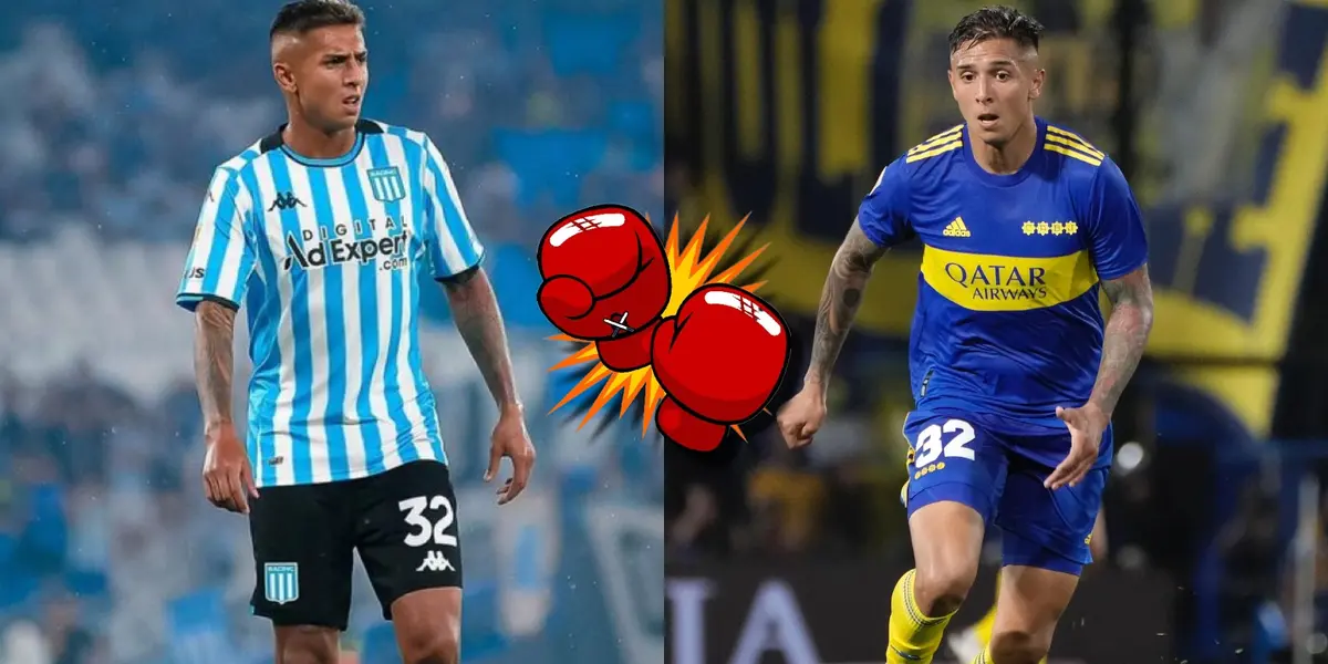 Agustín Almendra, futbolista con pasado en Boca Juniors y presente en Racing Club.