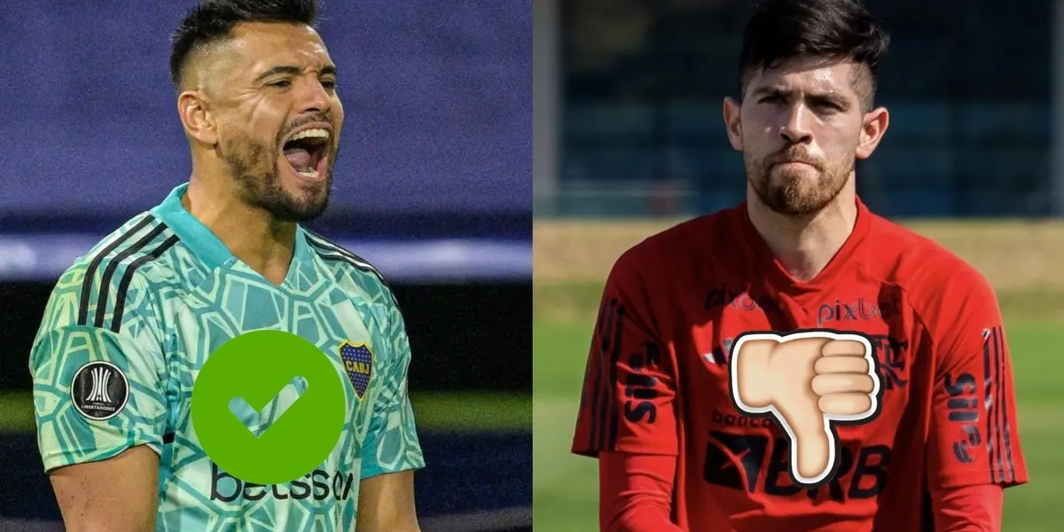 Agustín Rossi protagonizó otro papelón en Flamengo y Chiquito Romero sigue cosechando elogios.