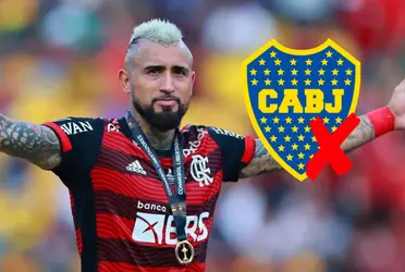 Arturo Vidal jamás quiso a Boca.