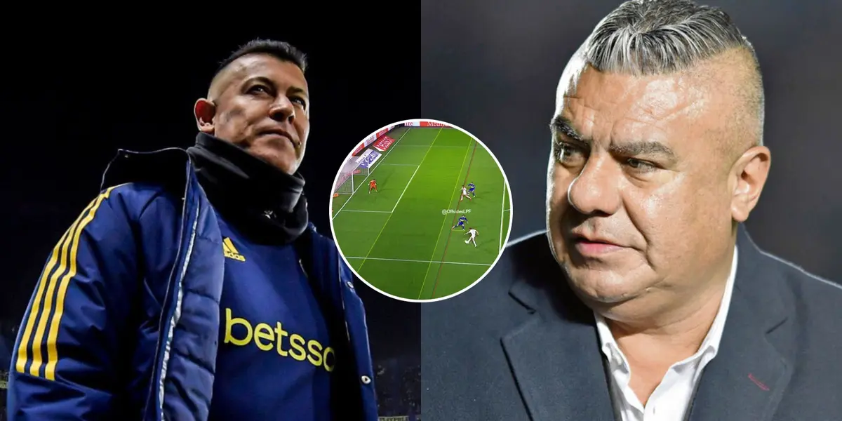 Boca Juniors fue perjudicado contra Lanús en la Bombonera y acá te lo mostramos.