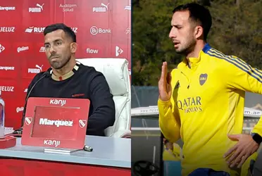 Carlos Izquierdoz es el pedido principal de Carlos Tévez en Independiente.