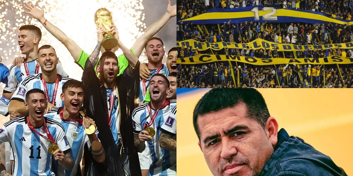 Confirman que un campeón del mundo con Argentina llegará a Boca Juniors en los próximos años.
