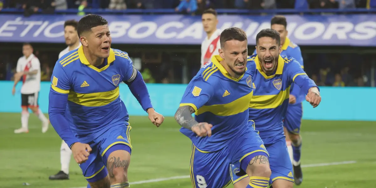 Darío Benedetto le dió la victoria a Boca en el Superclásico de La Bombonera en 2022.