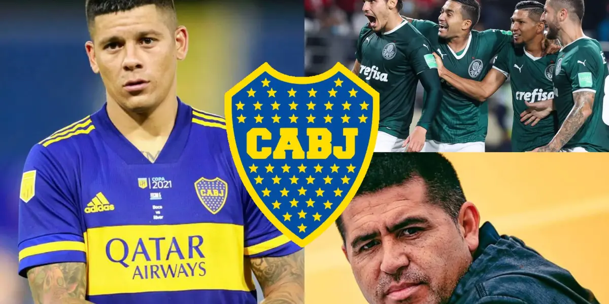 Desde Brasil destapan que Marcos Rojo sería fichado por Palmeiras a cambio de una figura.