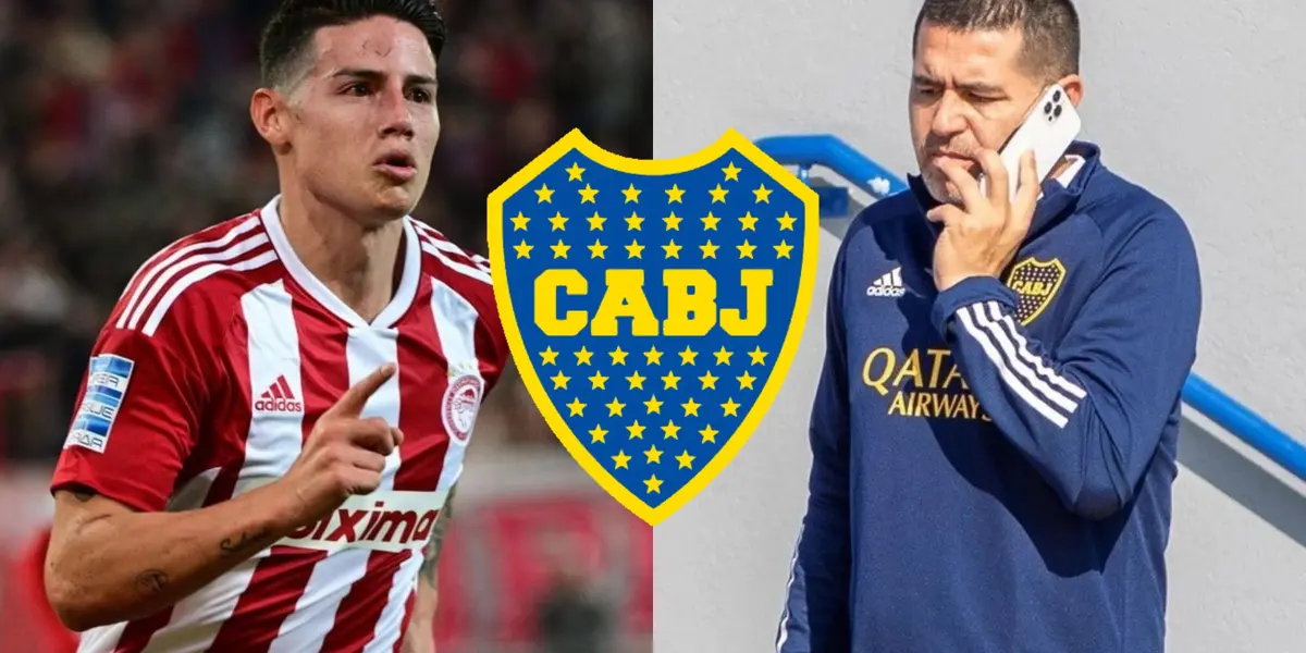 Destapan que Juan Román Riquelme habría tenido una conversación con James Rodríguez. Conocé los detalles.