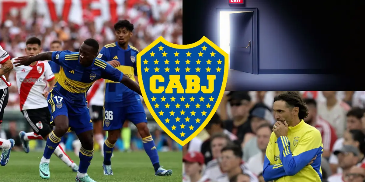 Diego Martínez atento a Luis Advíncula en acción en un Boca-River.