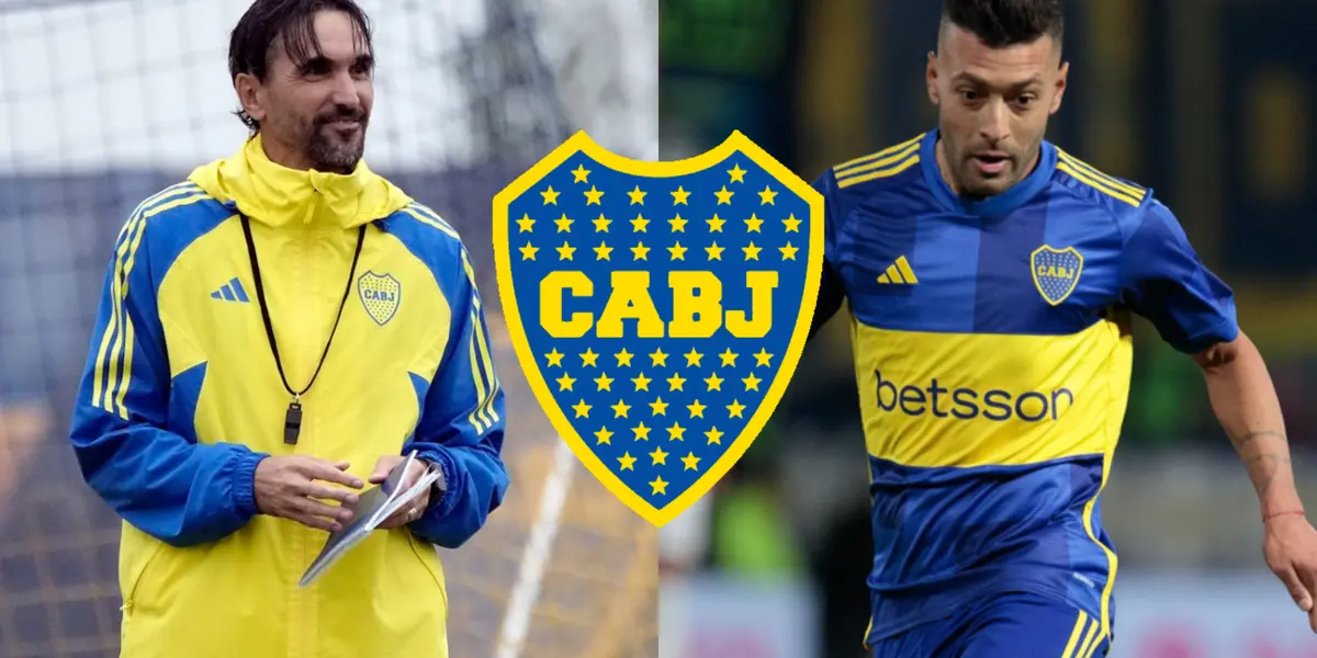 Diego Martínez durante un entrenamiento y a su lado, Lucas Janson.