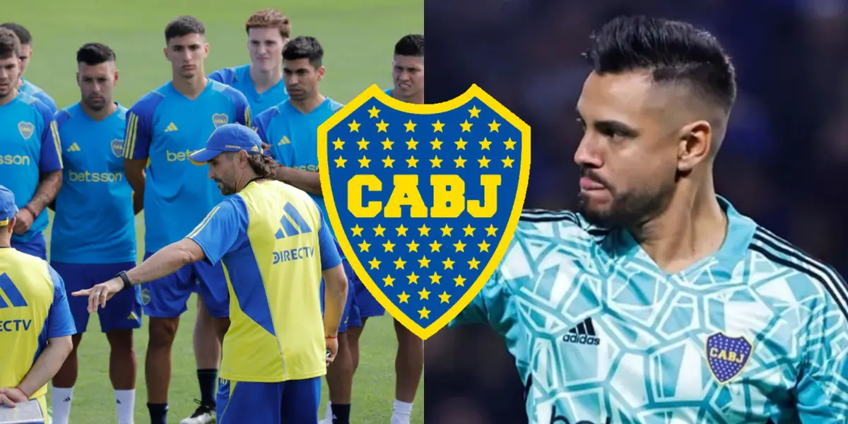 Diego Martínez tomó una decisión con el plantel que no le gustará nada al arquero xeneize.