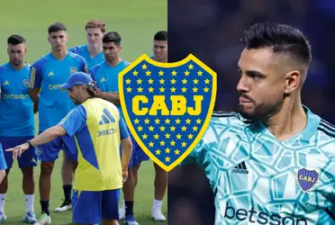 Diego Martínez tomó una decisión con el plantel que no le gustará nada al arquero xeneize.