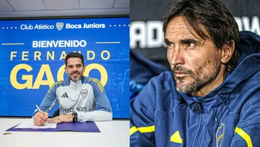 Diego Martínez y Fernando Gago