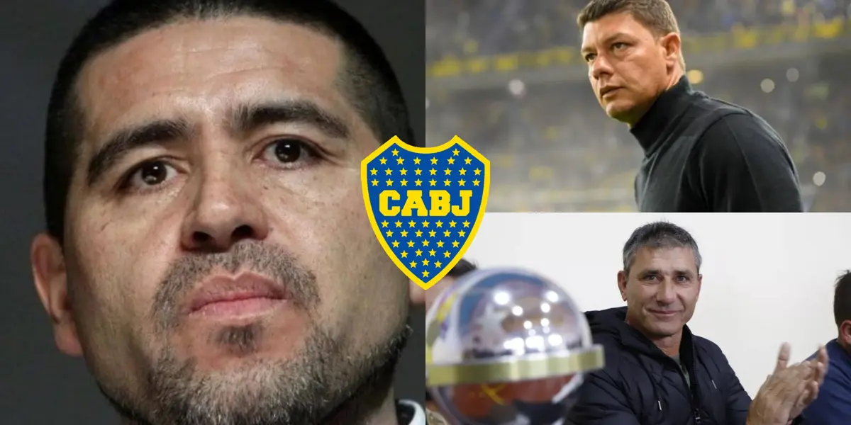 Dos símbolos del Xeneize decidieron darle la espalda a Riquelme para tener un lugar en el club.
