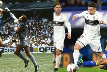 Durante el partido ante Platense, un jugador del Xeneize tuvo una jugada particular que hizo recordar a más de uno a la leyenda Argentina.