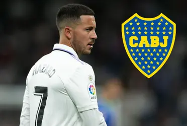Eden Hazard se quedó sin club tras finalizar su contrato con Real Madrid. ¿Es Boca una opción?