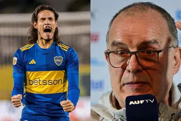Edinson Cavani no formará parte de la Selección de Uruguay y le dejó un gran mensaje a Marcelo Bielsa.