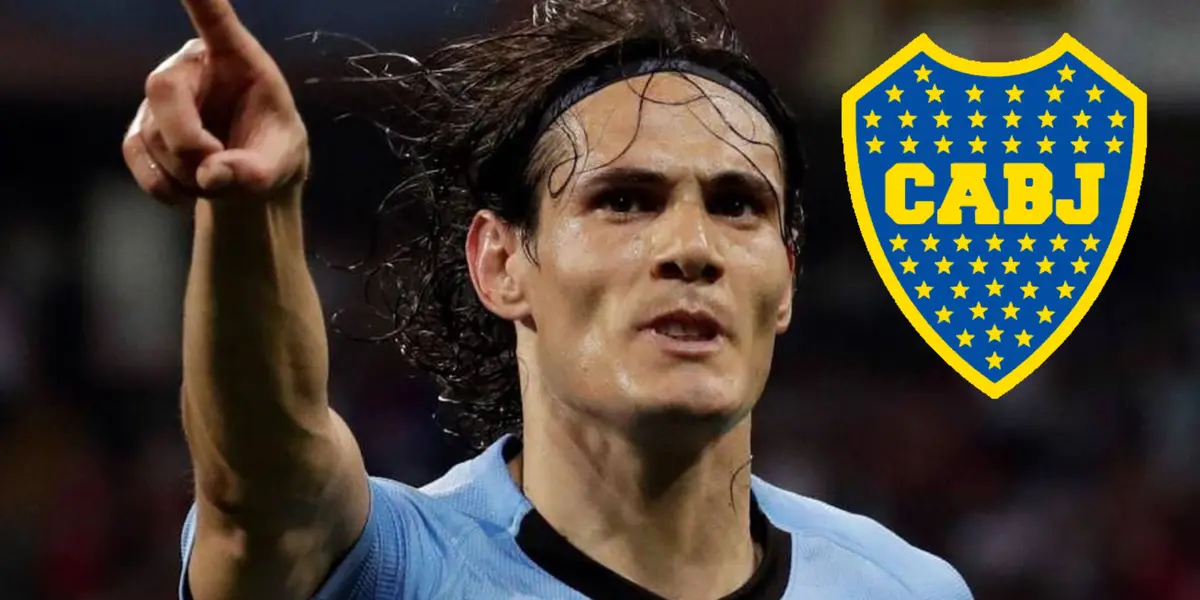 Edinson Cavani podría convertirse en el nuevo refuerzo estelar de Boca Juniors si se cumple una condición en especial.