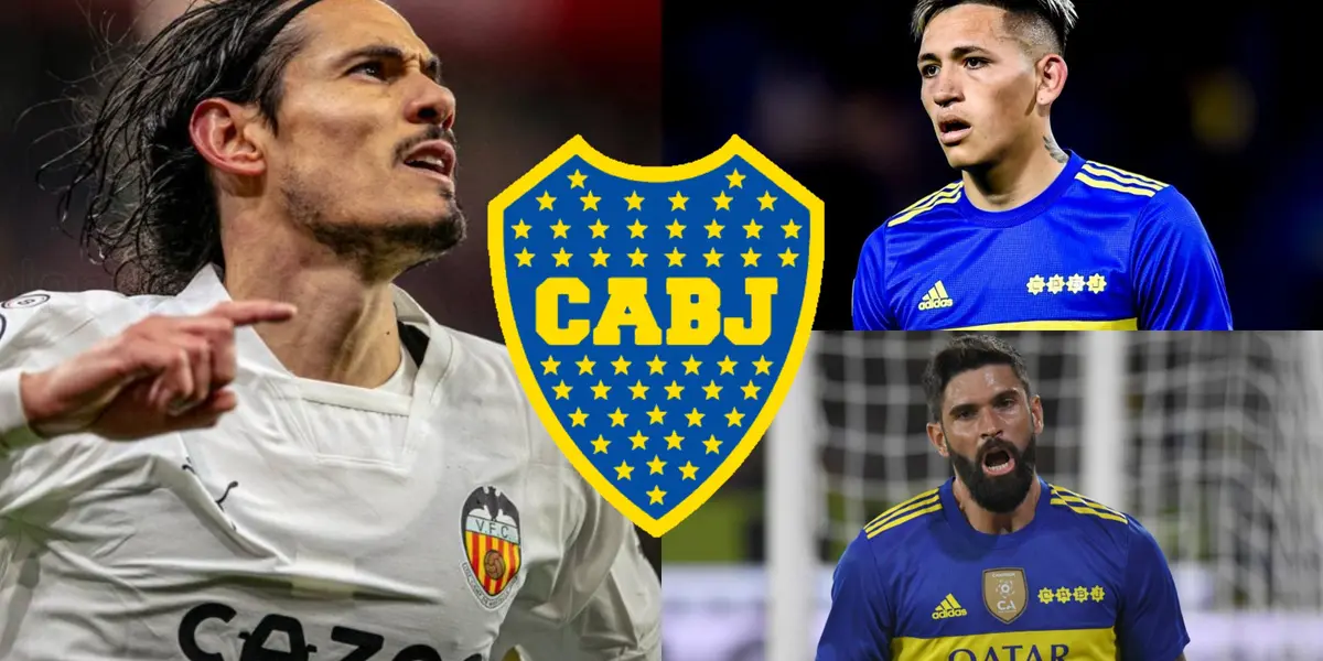 Edinson Cavani podría llegar a Boca Juniors y el delantero que será sacrificado en este mercado de pases.