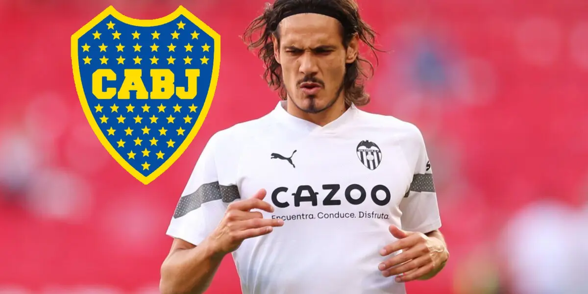 Edinson Cavani podría ser nuevo refuerzo de Boca Juniors en este mercado, si es que le cumplen una sola condición.