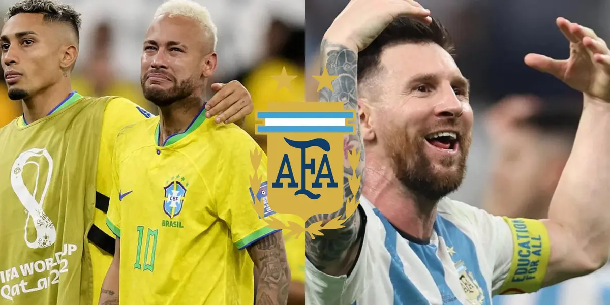 El ‘10’ nuevamente fue protagonista en el triunfo argentino.