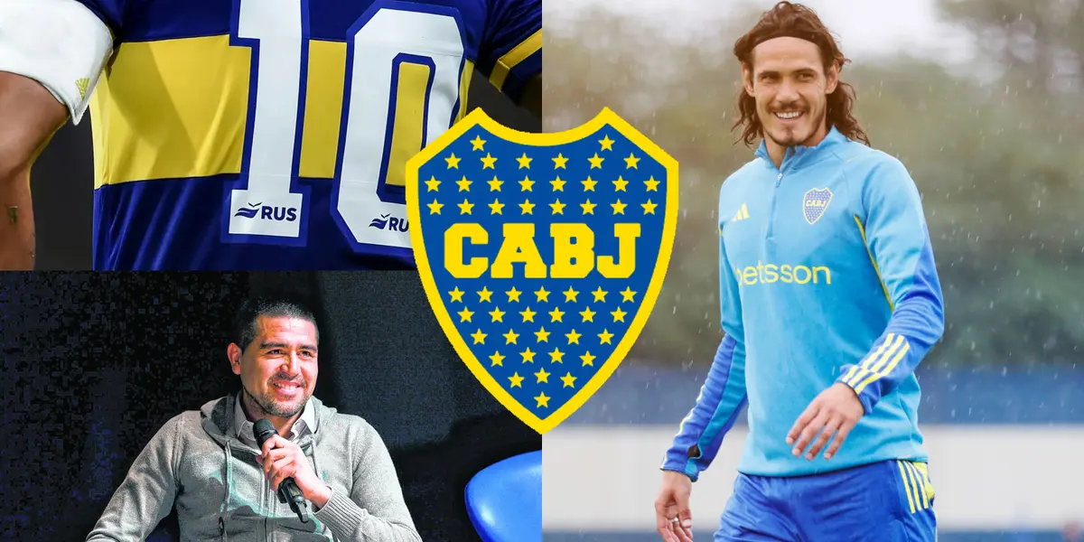 El 10 que Boca le busca a Cavani.
