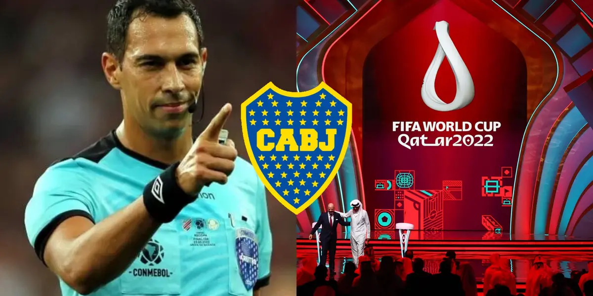 El árbitro argentino no la está pasando nada bien en la Copa del Mundo.