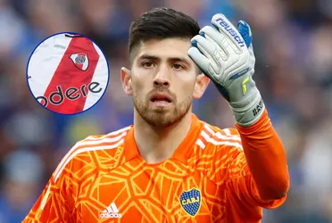 El arquero con pasado en Boca Juniors fue consultado sobre la posibilidad de jugar en River Plate. Mirá lo que dijo.