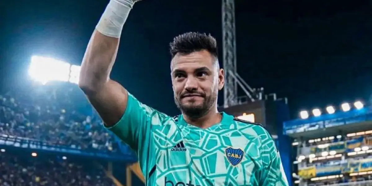 El arquero de Boca comenzó a prácticar otro deporte mientras es suplente en Boca.