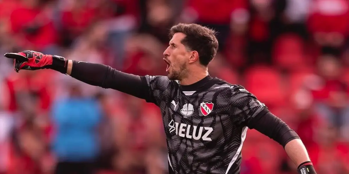 El arquero de Independiente es del gusto del Consejo de Fútbol.