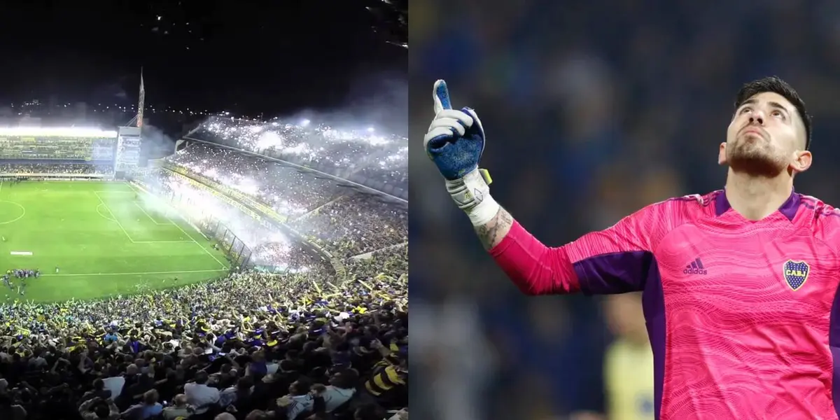 El arquero del Xeneize fue muy ovacionado por toda la cancha de Boca y luego de haber finalizado el partido dio su opinión al respecto.