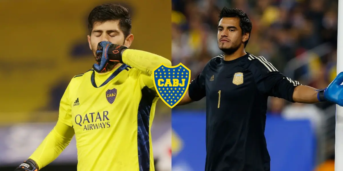 El arquero ex Selección Argentina suma un nuevo dolor de cabeza pensando en su titularidad.