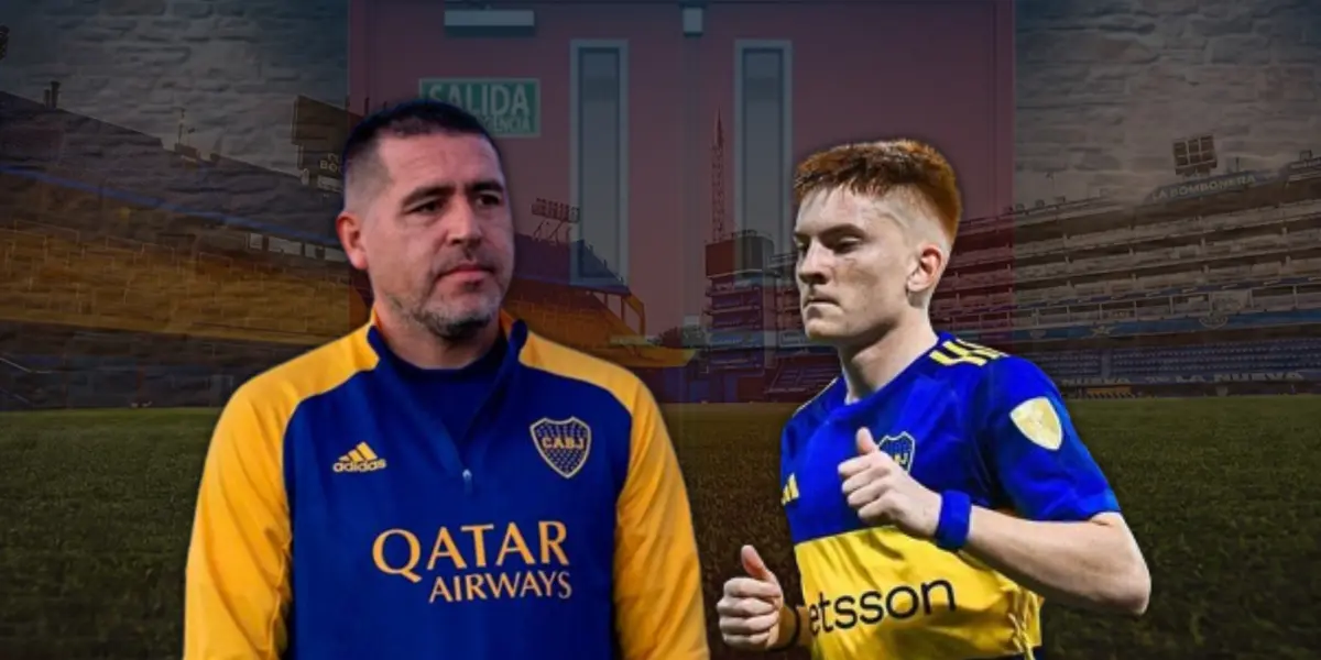 El 'Colo' Barco y Juan Román Riquelme