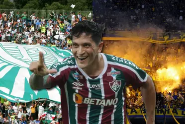 El delantero argentino e hincha de Boca que juega para Fluminense confesó qué equipo quiere enfrentar en la final.