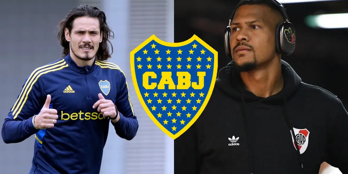 El delantero de Boca le dio una gran lección al venezolano, quien se burló de las gallinas en su cara.