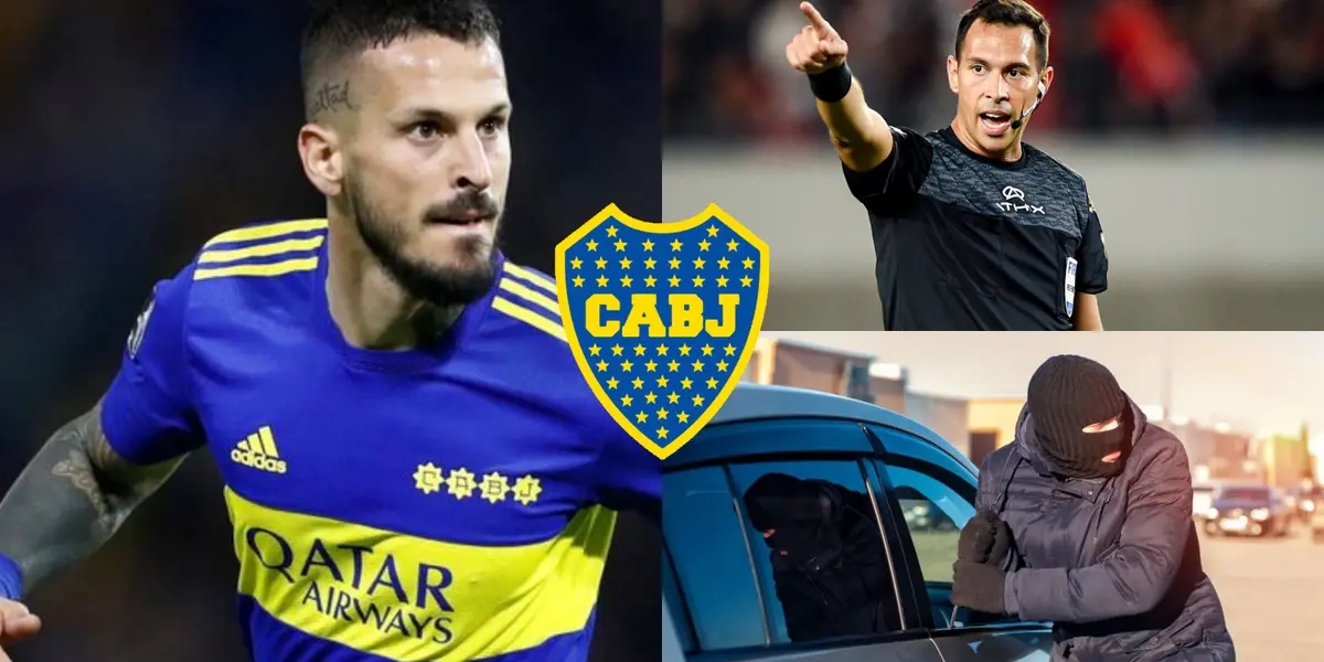 El delantero del Xeneize se mostró furioso tras la actuación del árbitro y le reveló a un periodista sus sentimientos.