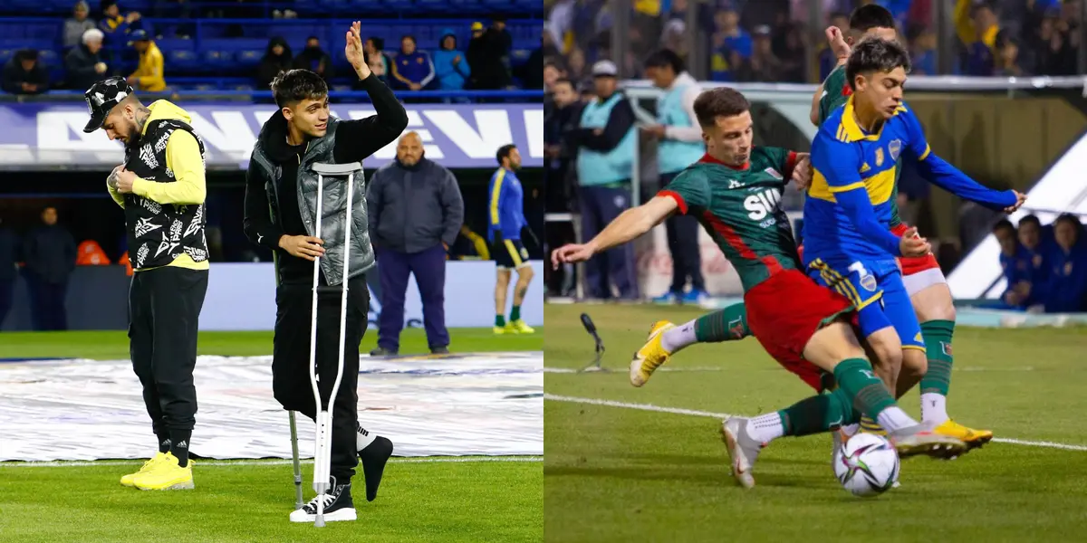 El delantero estará fuera de las canchas por seis meses y quien lo lesionó quiso defenderse