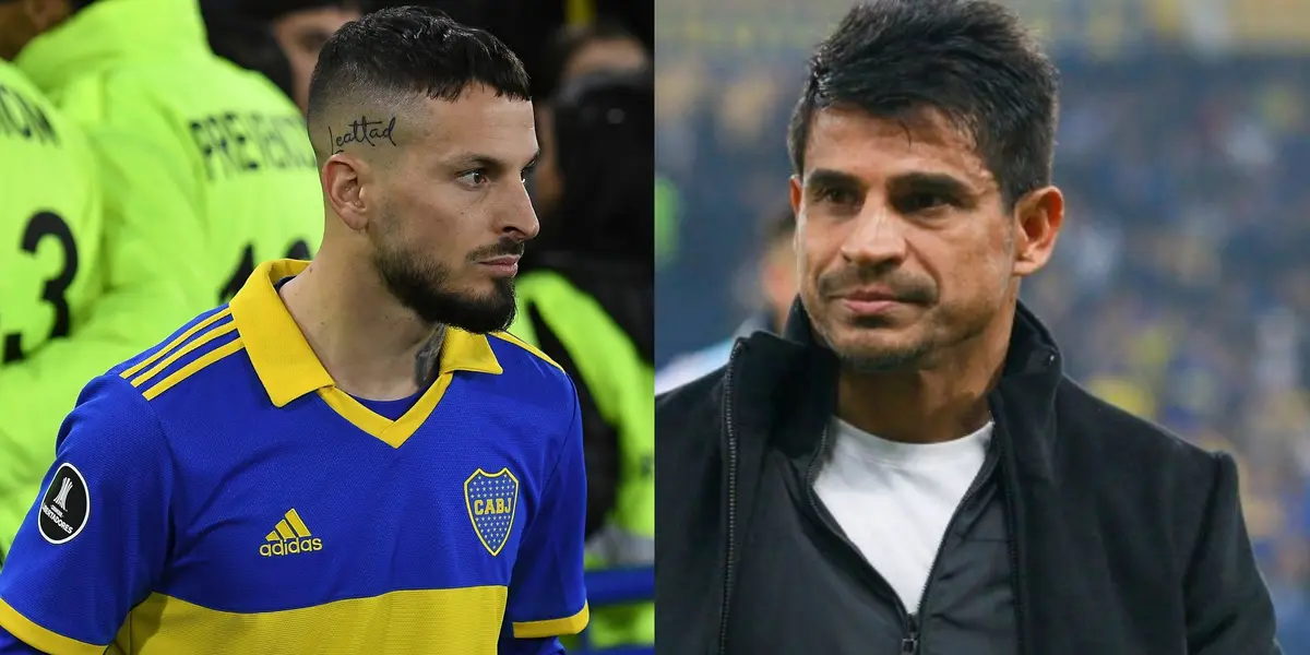 El delantero figura del Xeneize fue relegado al banco de suplentes para enfrentar al Decano y así reaccionó en sus redes sociales.