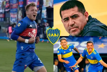 El delantero la rompe en Tigre, pero el vicepresidente del Xeneize ya tendría tomada una decisión.