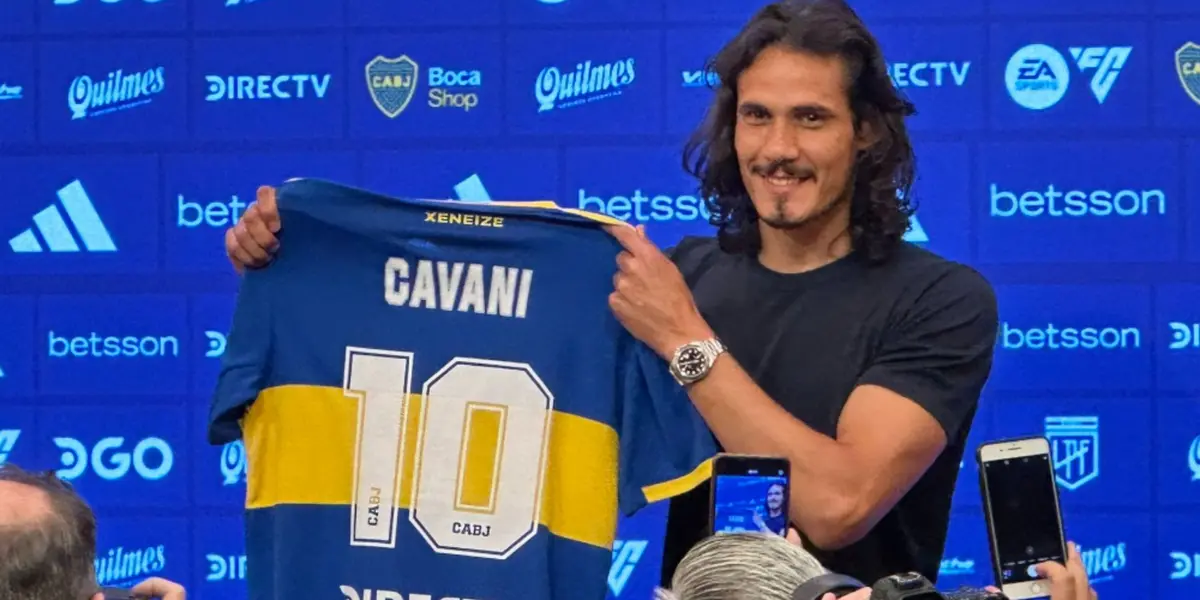 El delantero uruguayo fue presentado de manera oficial como nuevo refuerzo de Boca Juniors.