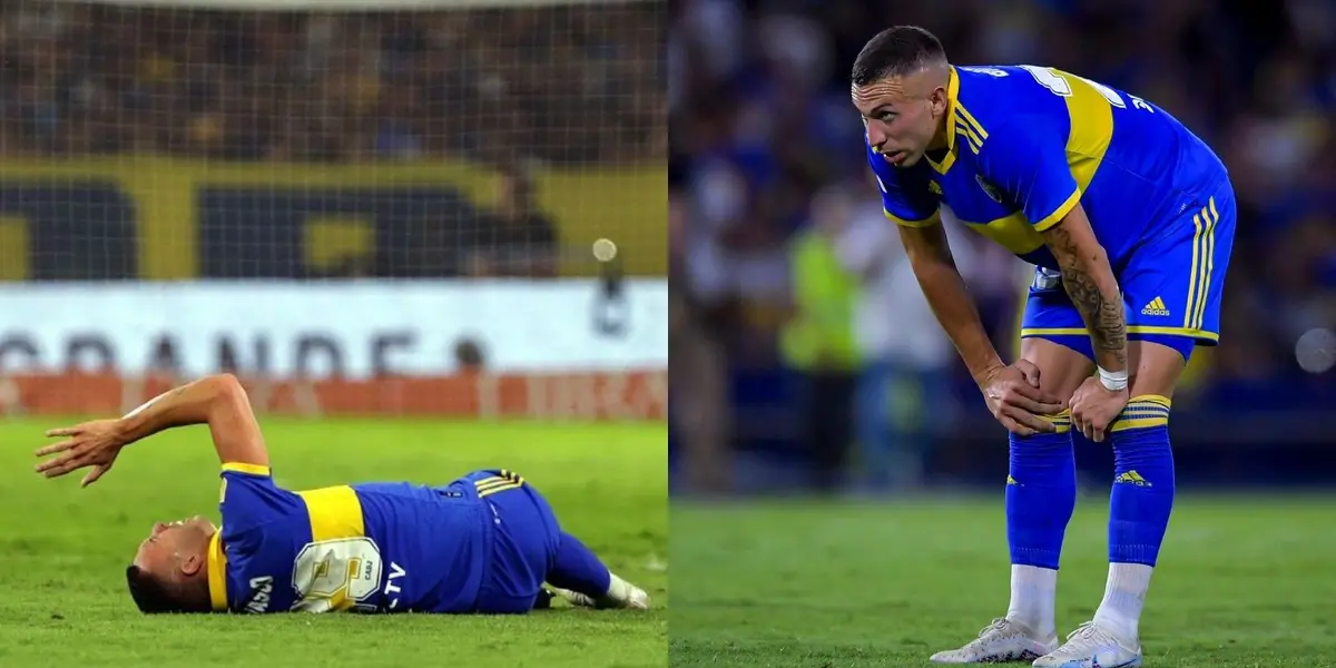 El delantero xeneize reapareció en escena y esto no cayeron para nada bien en la hinchada