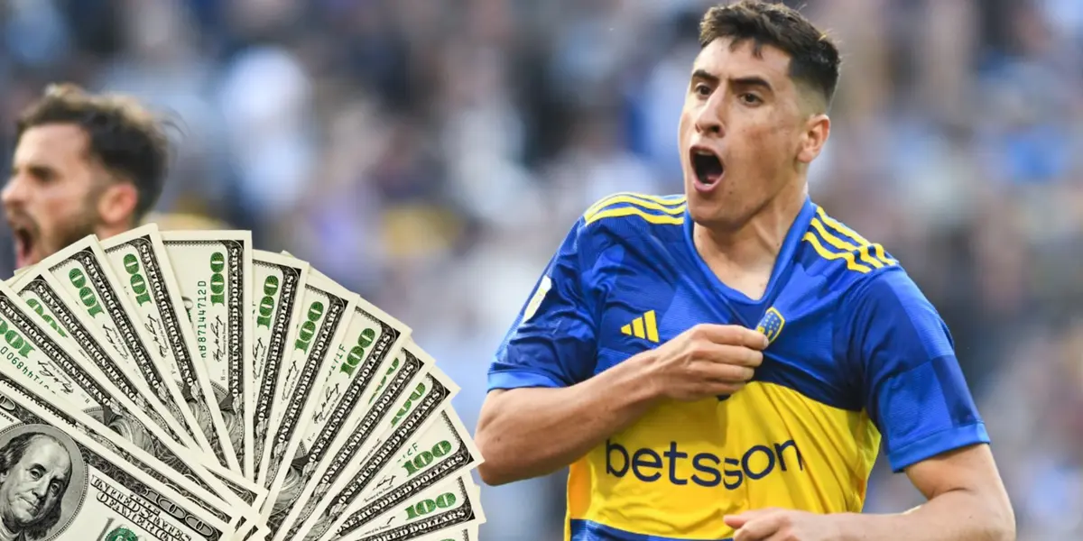 El dinero que solicita Boca por Merentiel.