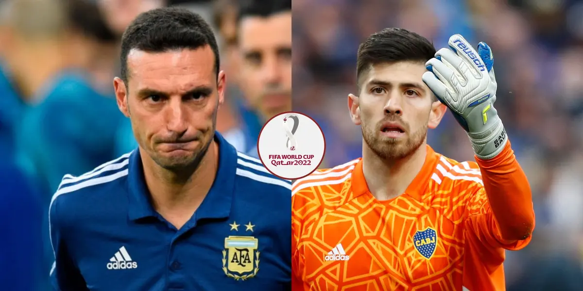 El DT de la Selección Argentina no tiene en cuenta al guardameta de Boca y llevará a un colador a la Copa del Mundo.