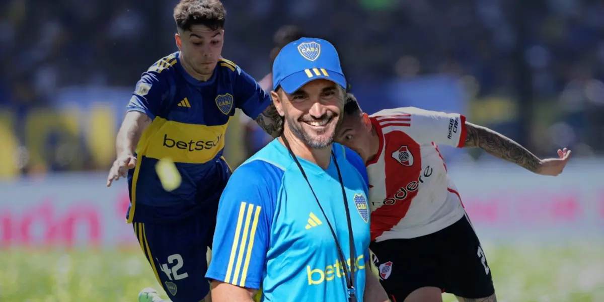 El DT se refirió al trascendental partido que tendrá Boca el próximo domingo en Núñez.