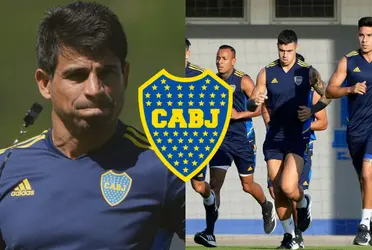 El entrenador tiró un volantazo con uno de sus futbolistas.