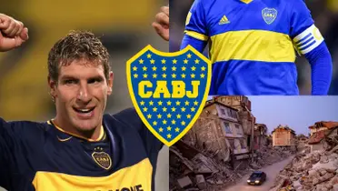 El ex Boca que sobrevivió a un terremoto.