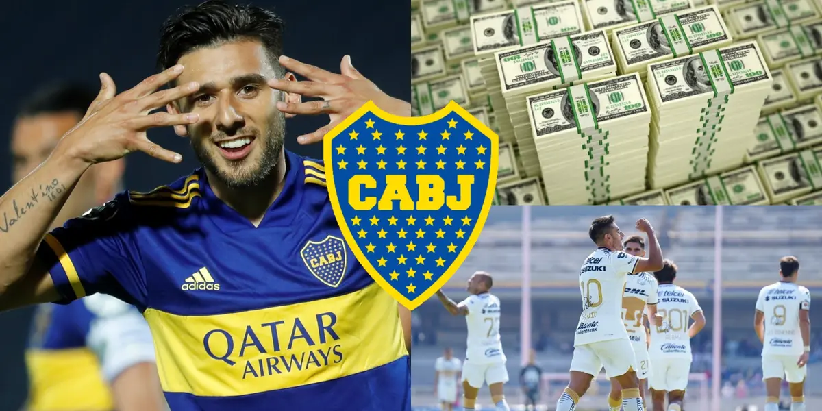 El exdelantero del Xeneize es tratado como un ídolo en México y recibe un sueldo estratosférico.