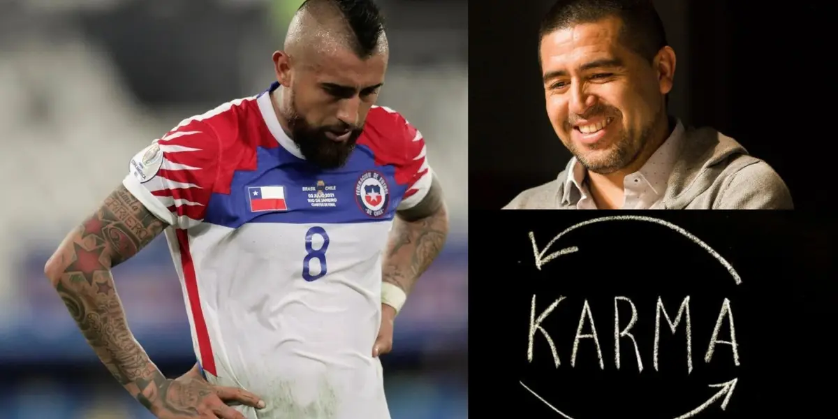 El experimentado mediocampista chileno uso al Xeneize para beneficiarse y ahora el karma lo golpeó donde más le duele.