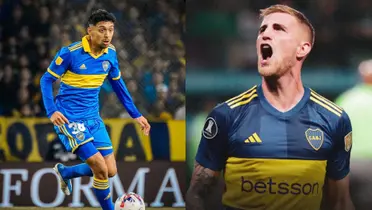 El futbolista que podría salir de Boca en el 2025 por falta de minutos.