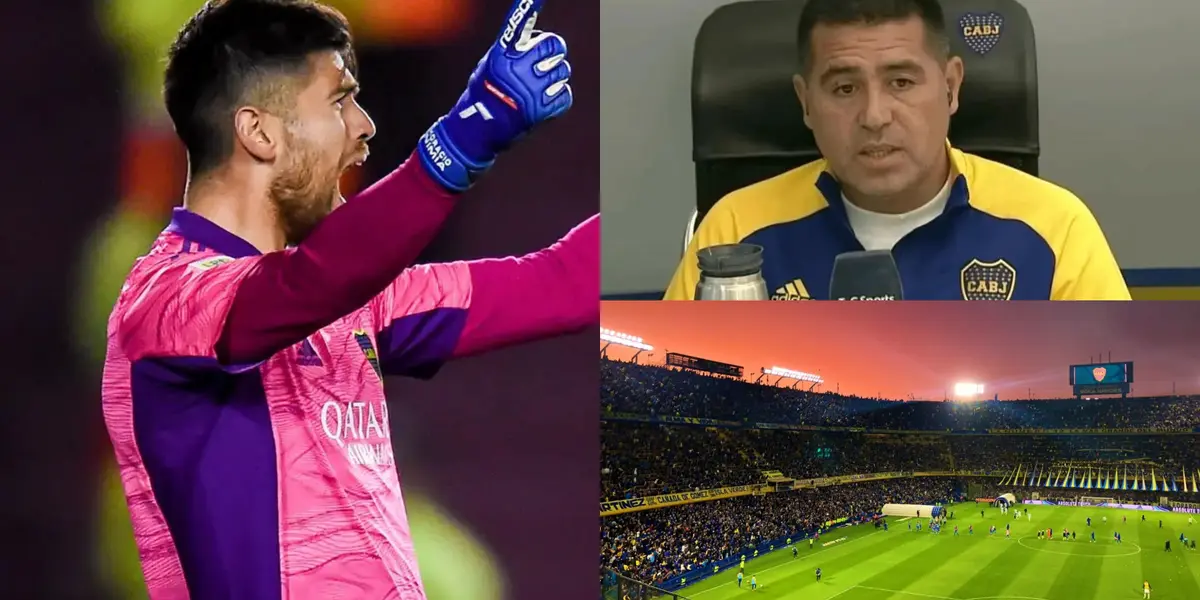 El guardameta cerró un nuevo partido con un gran rendimiento, La Bombonera se lo reconoció y además le mandó un mensaje a la directiva del club.