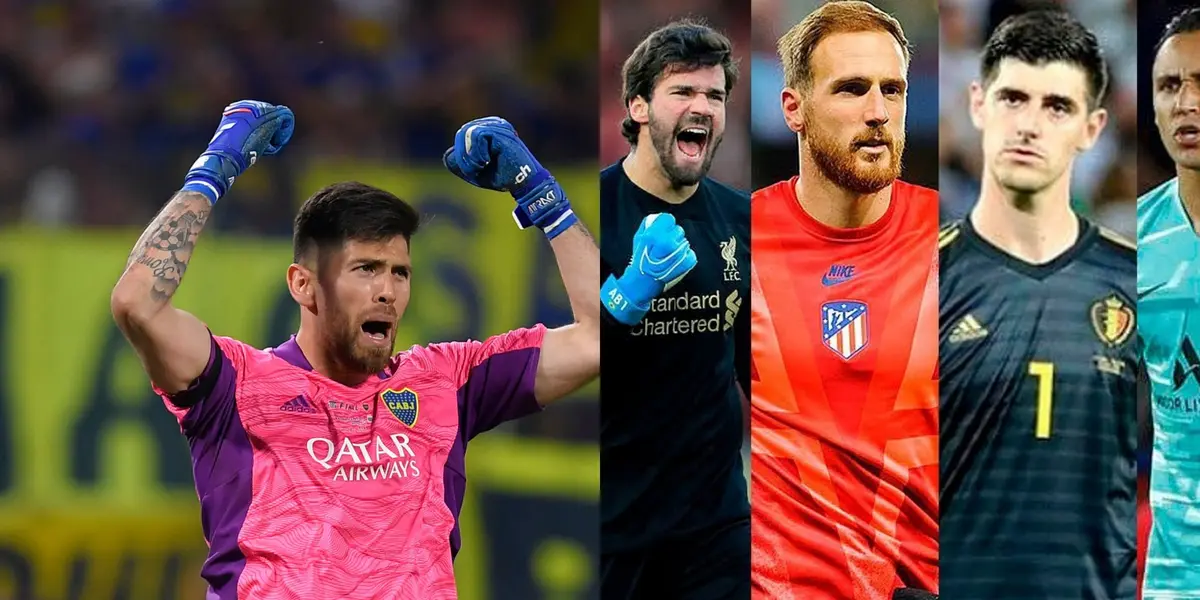 El guardameta del Xeneize es un especialista en retener tiros desde los doce pasos y esta sería la razón por la que nadie lo iguala.