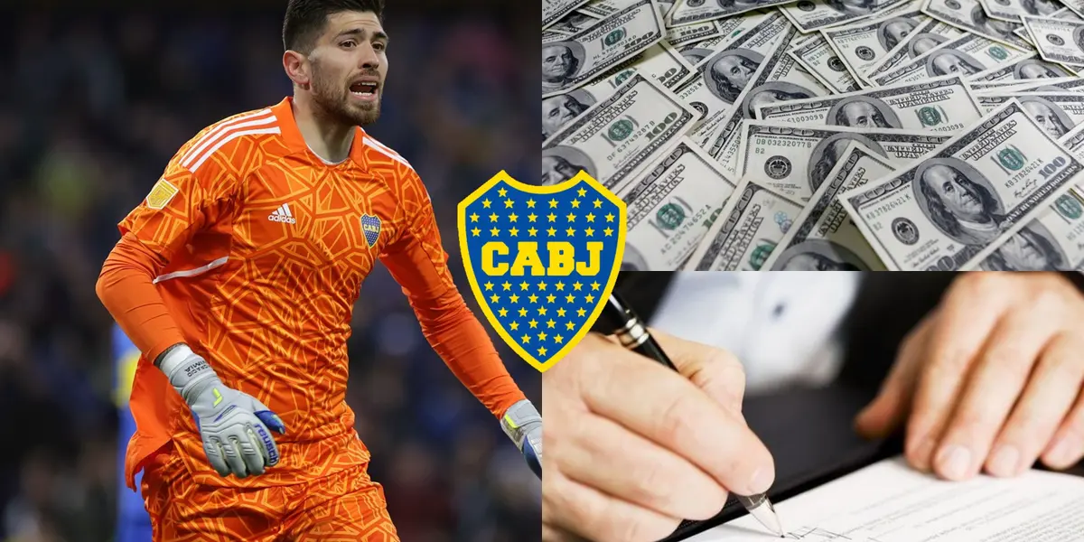 El guardameta del Xeneize está analizando su futuro y desde tierras brasileñas confirman sus pretenciones para salir de Boca.